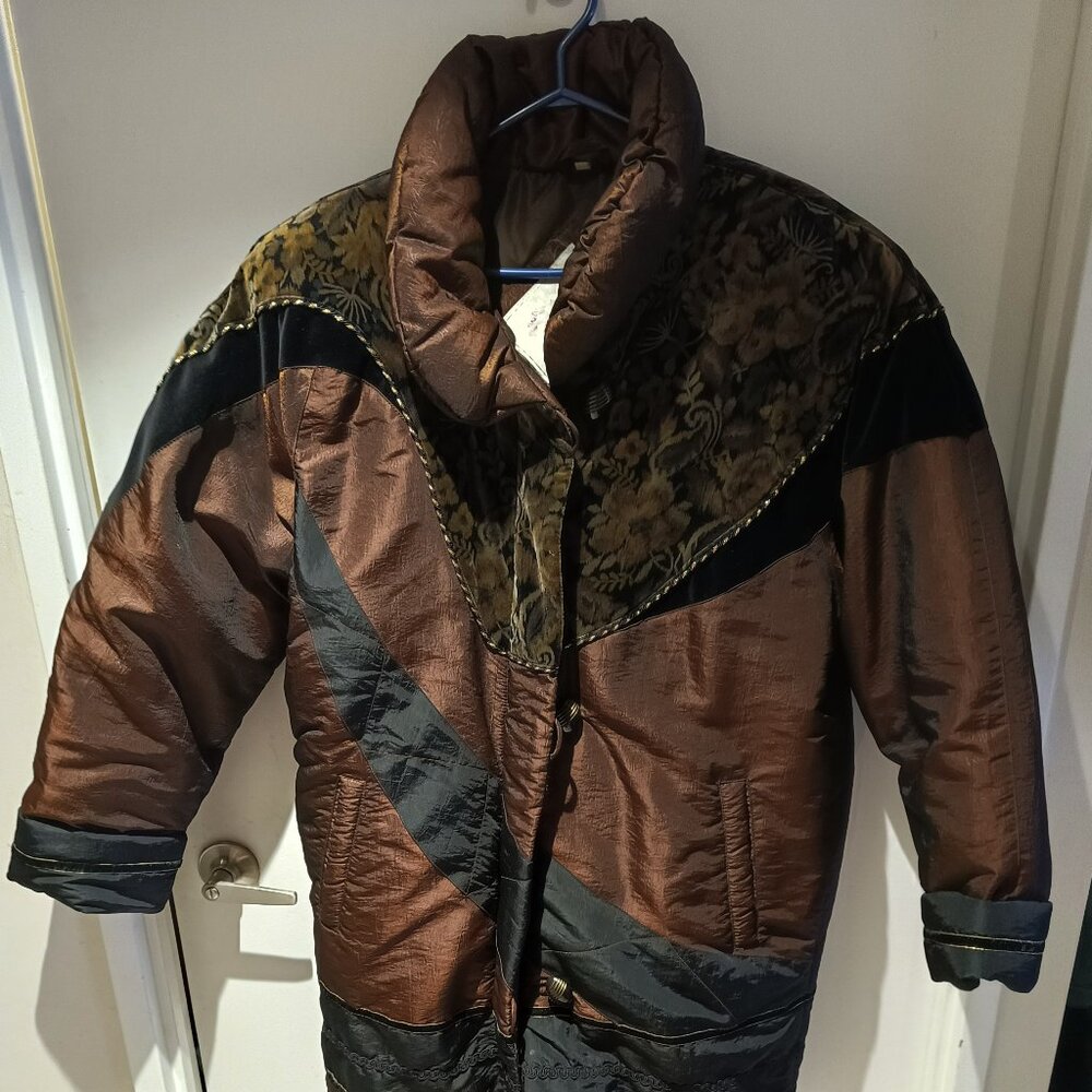 80's Vintage Pizazz Down Coat